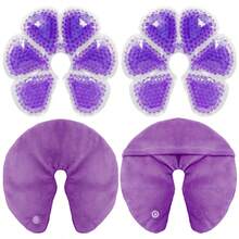 Lyntimo 2pcs Breast Ice Packs With Soft Cover, Hot/Cold Breast Pads, Essential For Nursing Mothers - Multicolor - View 14