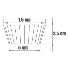 TendenciaCapacillos O Capacillo Cupcake Estandar 50 Pzas MetalicosCalidad premium - Rosa - Ver 2