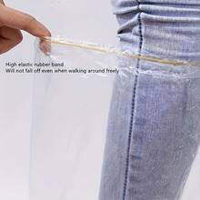 10 Pairs/5 Pairs/1 Pair Transparent Waterproof Shoe Covers - Shoe Covers - All-Weather Protection, Suitable For Rainy, Muddy, And Snowy Days - Essential For Construction, Gardening, Agriculture, And Travel - Easy To Clean And Durable, Suitable For All Seasons, Reusable, Spring Summer Picks, Brides Maid Gifts, Room, Bedroom Decor, Bedroom Decor, Beach, Travel, For Men, For Women, Vacation, Women's Day, Travel Essentials, Wedding Favors, Y2k, Bedroom, Car Accessories Women, Kitchen Decor - Multicolor - View 7