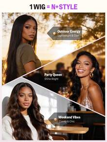 MEGALOOK Tóc giả gợn sóng nhẹ, rẽ ngôi chữ V, 100% tóc người, không cần keo dán, kiểu dáng nâng cấp rẽ ngôi chữ V cho tóc xoăn tự nhiên Brazil, có dây rút ở mũ, hình chữ V, không cần may, không cần keo, mật độ 180%, dài 18-26 inch, màu tự nhiên - Thân thiện với người mới bắt đầu, trông tự nhiên, phù hợp sử dụng hàng ngày, đi làm, dự tiệc Halloween, phong cách cô dâu ma, tiệc tùng, phong cách Y2K, trang phục đi nghỉ mát, cosplay ngoài trời, trường học, lễ hội Giáng sinh, đám cưới, lễ hội dành cho phụ nữ. - SNatural - Xem 7