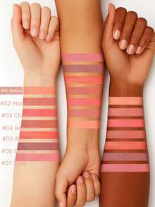 FV High-Pigment Liquid Blush, Long-Lasting & Buildable, Lightweight & Blendable Texture For Natural Dewy Makeup Look, Rare Brand Cosmetics, Ideal For Women & Girls, Perfect For Winter, Y2K Fashion, Great Gift For Birthday & Christmas, Essential For Parties, Best Color - Em yêu - Xem 4