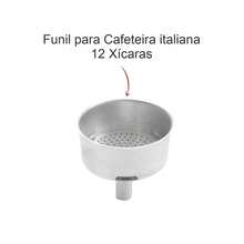 Funil para Café 12 Xicaras Cafeteira Quadrada - Multicolorido - Visão 3
