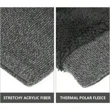 OZERO Winter Beanie Daily Hat - Thermal Polar Fleece Ski Stocking Skull Cap For Men And Womengift - Gray - View 4