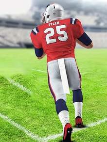 1 Pcs Random Team Sports Towel, Portable Towel, Rugby, Football, Gym Sports Wipe, Sweat Towel - Multicolor - View 2