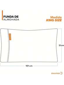 EstiloTendenciaDreamlab 2 Pack De Fundas De Almohada Premier 1800 Collection |     Fundas De Almohada De Microfibra De Lujo De Doble Cepillado, HipoalergéNicas |     2 Piezas TamañO Individual: 51 Cm X 76 Cm, Gris GrafitoCalidad PremiumVersióN Mejorada - 03 - Azul vaquero - Ver 6