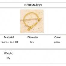 Set de 3 piezas de pulsera de acero inoxidable con remaches, pulsera de lujo con incrustaciones de rhinestone, no se desvanece, hipoalergénica, apta para hombres y mujeres, para uso diario - Conjunto de tres piezas de pulseras - Ver 8
