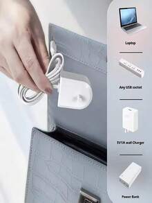 Base de carga de repuesto USB para cepillos de dientes eléctricos Sonicare de las series HX6100, HX3000, HX6000, HX8000, HX9000 - Blanco - Ver 3