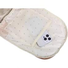 ms Nautica - Maleta Colgante 2 en 1 Plegable Portatrajes de Viaje con Compartimento para Zapatos Maleta Convertible para Viajes Grandes en Color - Naranja - Ver 8