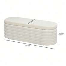 Bedroom Benches - Cream White - View 4