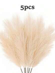 5/10/15/20/30/40/50 Bunches 21.65 Inch Fluffy Pampas Grass, Dried Pampas Grass Bouquet, Boho Wedding Decor, Christmas Decor, Indoor Decor, Living Room Decor, Vase Filler, Farmhouse Decor - Beige - View 16