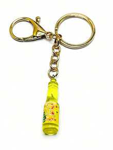 逼真的日式扭蛋汽水钥匙扣，可爱创意迷你汽水吊坠，迷你娃娃屋装饰品 - 彩色 - 查看 12