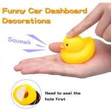 Pato de Goma con Casco para Bicicleta con Hélice Luminosa - Negro - Ver 2