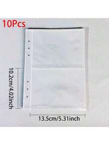 A5激光星形拉链活页夹收藏本替换内芯整理器DIY日记本透明韩流偶像相册可爱文具