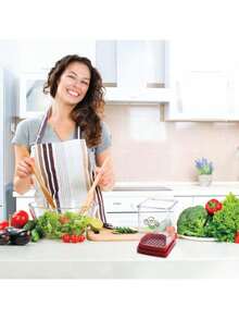 Cup Fruit Slicer - 1 Pcs - Cheese Slicer, Stainless Steel Egg Strawberry Cutter, Quickly Make Vegetable Salad Banana Slicer, Uniform Cutting, Exquisite Plating, Creative Kitchen Gadget - Đỏ - 1 - Xem 5