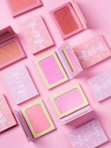 MISSLYN - FAKE IT TILL YOU MAKE IT Powder Blush, Matte Powder Blush With Mirror, High Color Payoff, Creates Natural Makeup Look, Easy To Blend, Shades From Sheer To Intense, Long-Lasting Color, Just A Light Sweep For Vibrant Natural Flush - #8 Autumn Ember - 查看 7