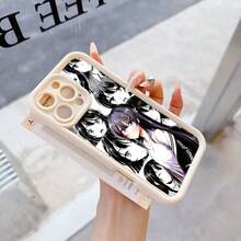 Funda de Teléfono con Patrón de Anime Sakurajima Mai Y525TZ, Funda de Teléfono Blanca de Protección Completa, Compatible con iPhone 16 Pro Max 16 Pro 16 Plus 16 15 Pro Max 15 Pro 15 Plus 15 14 Pro Max 14 Pro 14 13 Pro Max 13 Pro 13 12 Pro Max 12 Pro 12 17 Pro Max 17 Pro 17 Funda de Teléfono a Prueba de Golpes, Funda de Teléfono de Graffiti de Moda, Funda de Teléfono para Parejas, Regalo de Navidad, Regalo de Año Nuevo - Colores mixtos - Ver 10