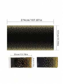 1/2/4片装一次性塑料桌布，派对桌布，可水洗桌布，防水防油桌布，加厚，可重复使用，适用于生日派对、返校派对、婚礼、情人节、斋月等场合。 - 彩色 - 查看 11