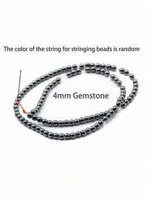 天然石珠，包括太阳石、草莓石英、南方玉、玛瑙等，圆形光滑宝石，能量疗愈水晶散珠，适用于珠宝制作、DIY手链、项链，尺寸：4毫米、6毫米、8毫米、10毫米