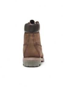 Timberland Giày bốt nam ren chống nước 6 inch thoáng khí thấm hút mồ hôi chống thấm nước ấm áp chống gió nhẹ màu trơn dễ giặt trang trí đa năng ngoài trời hàng ngày màu nâu TB110001 - màu nâu - Xem 4