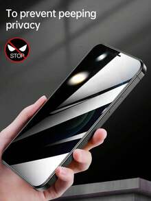 ZYSHI 5pcs Privacy Tempered Glass Screen Protector, Universal Fit For Phone Cases, Compatible With IPhone 17 Pro Max, 16, 15, 14, 13, 12, 11 Pro Max, XR, X, XS Max, 7, 8 Plus, Phone Accessories - 5PCS Privacy Glass - View 9