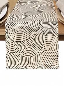 1pc Valentine's Day Pattern Table Runner/Placemat, Suitable For Holidays, Parties, Birthdays, Dinners, Kitchen & Dining Room Table Decor, All Season Home & Living Decor - Multicolor - View 13