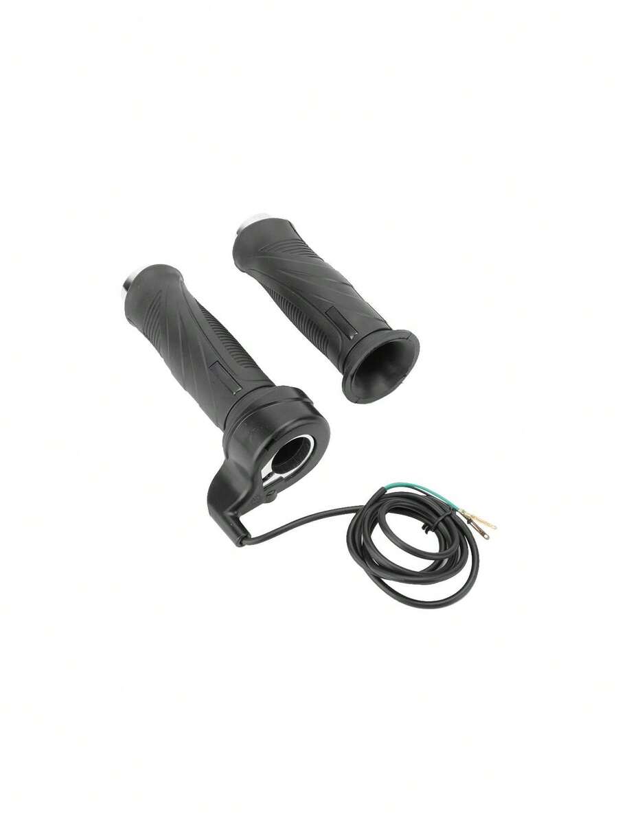 Puños de la Manija del Acelerador E-Bike Manija del Acelerador del Acelerador Puños Giratorios Y Cable de Agarre para Bicicleta Eléctrica Scooter ATV Dirt Bike Motocicleta Control de Velocidad,37267494 - Multicolor - Ver 1