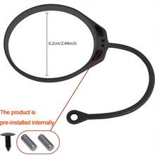 3pcs/Set Car Fuel Tank Cap Tether Rubber Anti-Lost Rope, Easy Installation Durable Fuel Cap Fixing Rope, Suitable For Audi, - A - View 7