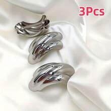 可调节弧形金属连接扣，适用于围巾、泳衣肩带，独特装饰配件 - 彩色 - 查看 18