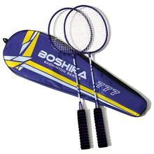 2pcs Badminton Rackets, Foam Handle Training Badminton Rackets - Purple - View 9
