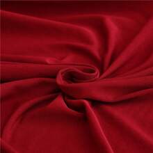 Armless Sofa Bed Cover Elastic Full-Enclosure Polyester Upholstery Cover Knit Milk Silk All-Season Universal - Burgundy - View 11