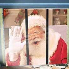 Pantalla de proyección Trasera de Tela para Videos virtuales de proyección de Ventanas de Halloween y Navidad Pantalla de proyector portátil,37277811 - Multicolor - Ver 2