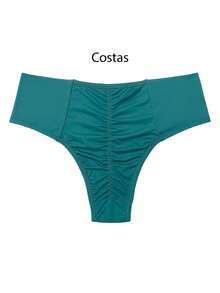 Women's Lingerie Set Of 3 Push-Up Thongs In Comfortable Polyamide. Set Of 3 Panties That Enhance Your Buttocks. - Multicolor - View 8