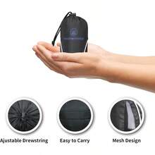 Mountainlodge - Saco de dormir para estaciones de clima cálido con bolsa de transporte resistente ligero y agradable a la piel para camping senderismo y mochilero. - Blancoconcierreizquierda - Ver 8