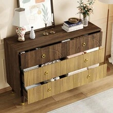 Modern Sideboards, Cabinets, Storage Cabinets, Chest Of Drawers, Suitable For Living Room/Dining Room/Entryway, 120 X 40 X 81cm (W/H/D) - 1 - View 8