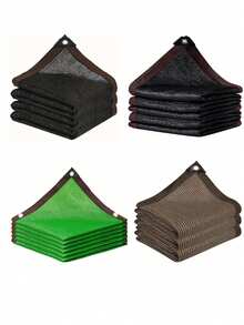 黑色防紫外线遮阳网，适用于户外凉亭、遮阳篷、遮阳棚、农业温室等。