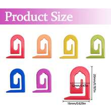 100 Stücke/Packung sortierte Farben Metall Strickmarkierer - offener Typ Stricknadel Markierer, geeignet für DIY Bastel-Projekte, Stoffnähen, Häkeln, Nähzubehör, Sicherheitsnadeln, Bastelbedarf, Strickwerkzeuge - Dunkel - Übersicht 3