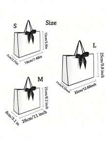 1件装 - 定制婚礼礼品袋、个性化伴娘礼盒、新娘送礼会礼品袋、定制生日礼品袋、婚礼礼品袋、伴娘礼品袋、订婚礼物袋、派对礼品袋、丝带礼品袋、毕业礼品袋、圣诞礼品用品、永恒之爱 - 彩色 - 查看 6