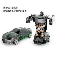 Nuevo juguete robot transformable de 4 en 1 para 2025 - Coche creativo e interesante que se transforma a modo robot, competencia de batalla, interacción de entretenimiento, regalo de cumpleaños, regalo de Pascua, regalo festivo, regalo perfecto - Multicolor - Ver 11