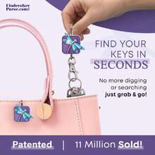 Finders Key Purse Womens Modern,37245582 - Blue and White - View 5