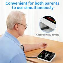 Intelligent New Arm-Type Electronic Blood Pressure Monitor With English Voice Broadcast And Rechargeable Function - ALPS-GRAY - View 5