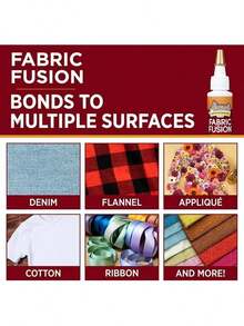 EstiloAleene's Pegamento para Tela, Trial Tacky Pack, Transparente, 5pk, 1Versión mejorada - Paquete adhesivo para tela - Ver 5