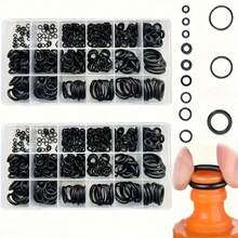 255pcs Rubber O Rings Kit, 18 Size Metric NBR Washer Gasket Sealing Assortment Kit, For Plumbing Faucet, Automotive & Machinery Applications, General Repair With Storage Box