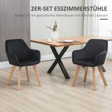 Dining Chairs - Black - View 4