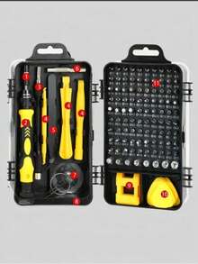 46pcs Professional Automotive Repair Tool Kit: Portable, Durable And Easy-To-Use Ratchet Wrench Set - Suitable For Car, Boat, Motorcycle Maintenance, Home And Industrial Repair - - Multicolor - View 8