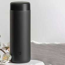 Xiaomi 350ml Insulated Water Bottle, 316 Stainless Steel, Portable Water Bottle, Keeps Water Hot And Cold, Portable, Unisex, Lightweight, Suitable For Car, Office, And Personal Use, Black - Black - View 7