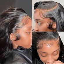 250% Density 34Inch Body Wave13x4 13x6 5*5 Glueless Wigs Human Hair Pre Plucked Pre Cut Bye Bye Knots Wig 3 Seconds To Wear For Beginners Glueless Wigs Human Hair Pre Plucked Pre Cut 5x5 HD Lace Closure Wigs Human Hair Body Wave Lace Front Wigs Human Hair For Women