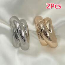 可调节弧形金属连接扣，适用于围巾、泳衣肩带，独特装饰配件 - 彩色 - 查看 19