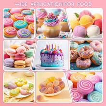 Edible Cake Decorations And Baking Coloring - Liquid Food Coloring Set, Suitable For Vibrant Frosting, Cream, Easter Eggs And Homemade Desserts - Multicolor - View 7
