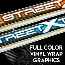 Franklin Sports  Street Hockey Stick Set - Includes 2 Youth Street Hockey Sticks + (1) Outdoor Roller Hockey Ball - Perfect Hockey Starter Set for - NaranjaAzul - Ver 5