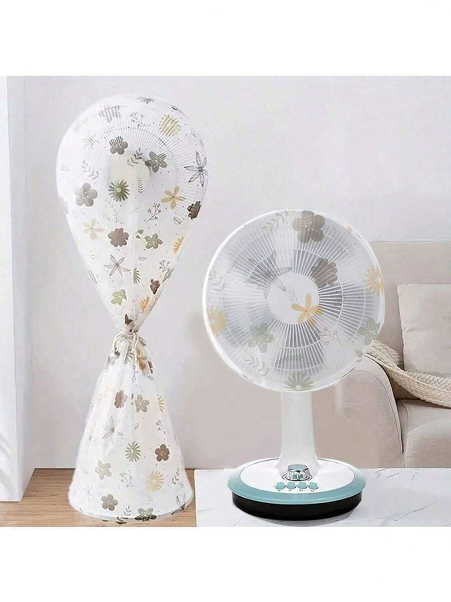 1 Electric Fan Cover Dust Cover, Electric Fan Protection Cover, Vertical Floor-Standing All-Inclusive Household New Universal Dust-Proof Cover, Women's Day, Travel Essentials, Wedding Favors, Y2k, Bedroom, Car Accessories Women, Kitchen Decor,Kitchen Decor,Household Items - Multicolor - View 1